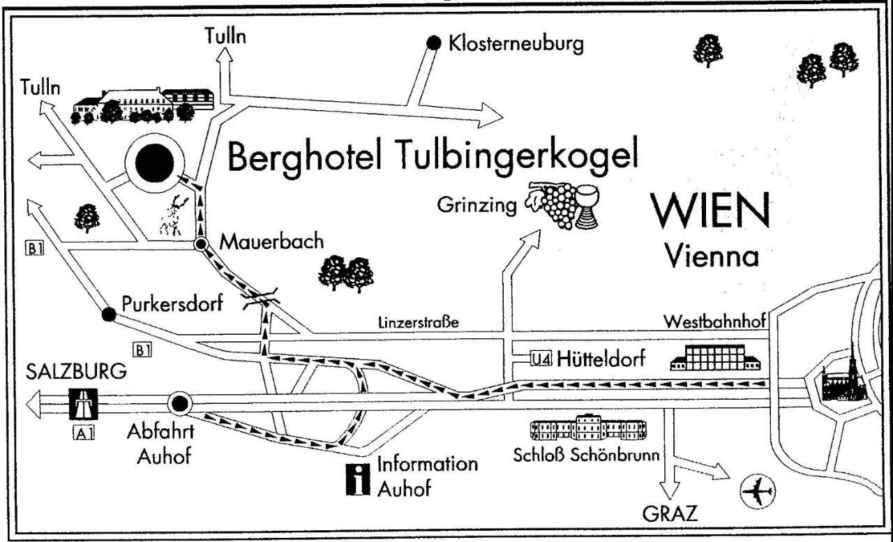 Berghotel Tulbingerkogel Mauerbach Εξωτερικό φωτογραφία